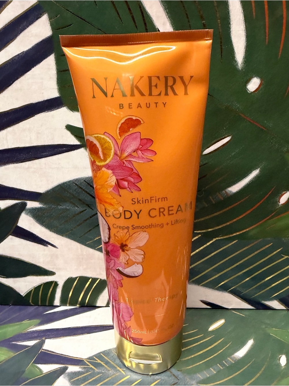 Nakery Beauty SkinFirm Body Cream Tropical Therapy 8.4 oz NEW